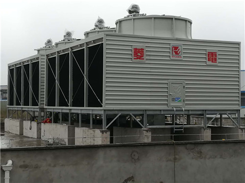 菱電冷卻塔，橫流式方形冷卻塔，消聲環(huán)保大溫差高溫冷卻塔